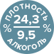 алкоголь и плотность